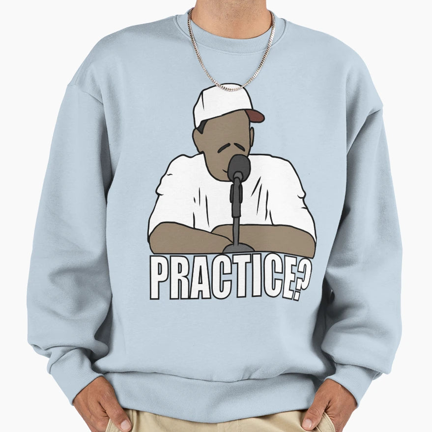 Allen Iverson Practice Sweatshirt - Casual Everyday Wear for Adults - T-Shirt, Sweatshirt, Hoodie
