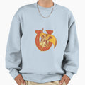 Rodeo Cowboy Riding Horse Flag Sweatshirt - Minimalist Print for Adults - T-Shirt, Sweatshirt, Hoodie