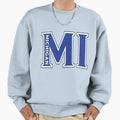 Abbreviated Michigan Sweatshirt - Unique Graphic Men Women - T-Shirt, Sweatshirt, Hoodie