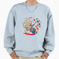 Gouenji Axel Blaze Chibi Inazuma Sweatshirt - Trendy Graphic for Adults - T-Shirt, Sweatshirt, Hoodie
