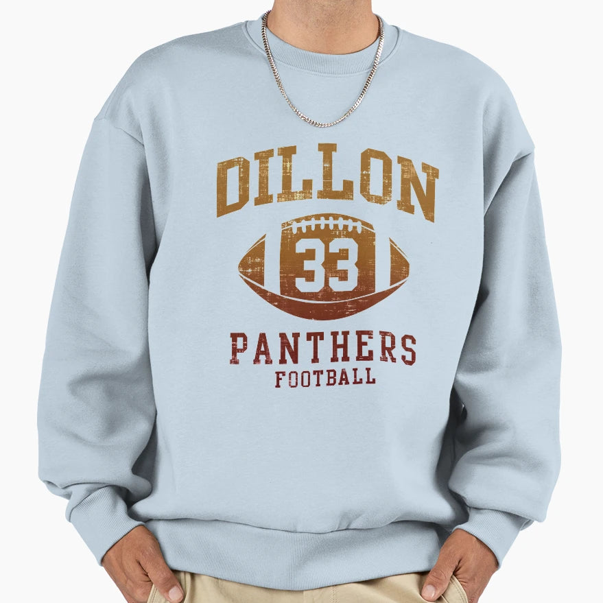Dillon Panthers Football Sweatshirt - Unique Graphic for Adults - T-Shirt, Sweatshirt, Hoodie