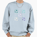 Soccer Ball Pack Sweatshirt - Aesthetic Graphic Men Women - T-Shirt, Sweatshirt, Hoodie