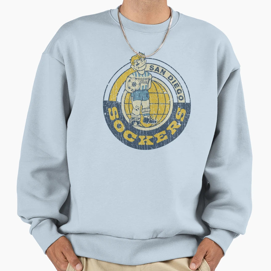 San Diego Sockers 1980 Sweatshirt - Unique Graphic for Adults - T-Shirt, Sweatshirt, Hoodie