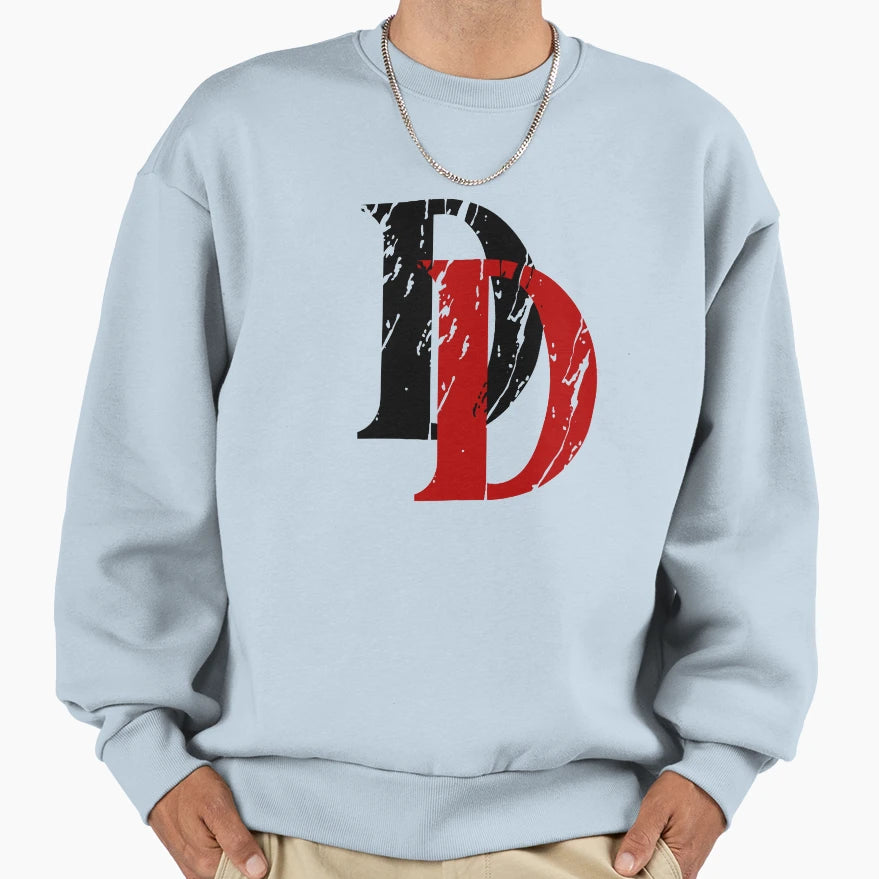Daredevil Logo Sweatshirt - Streetwear Style for Adults - T-Shirt, Sweatshirt, Hoodie