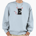 Letter E College Font Evil Naughty Sweatshirt - Novelty Apparel Unisex - T-Shirt, Sweatshirt, Hoodie