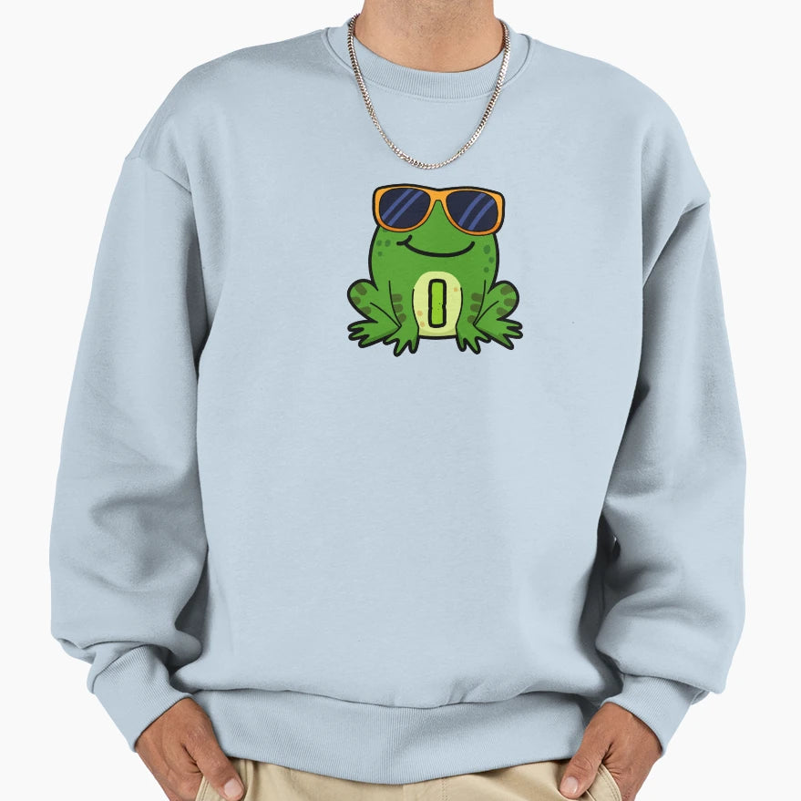 Alphabet Letter I Toadally Toad Sweatshirt - Casual Everyday Wear Men Women - T-Shirt, Sweatshirt, Hoodie