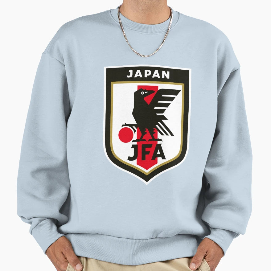 Japan National Football Team Sweatshirt - Custom Art Print Unisex - T-Shirt, Sweatshirt, Hoodie