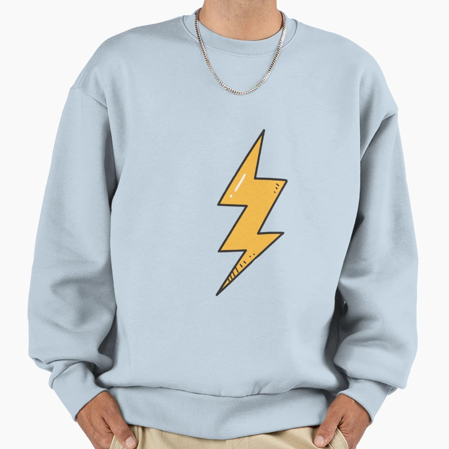 Lightning Sweatshirt - Streetwear Style for Adults - T-Shirt, Sweatshirt, Hoodie