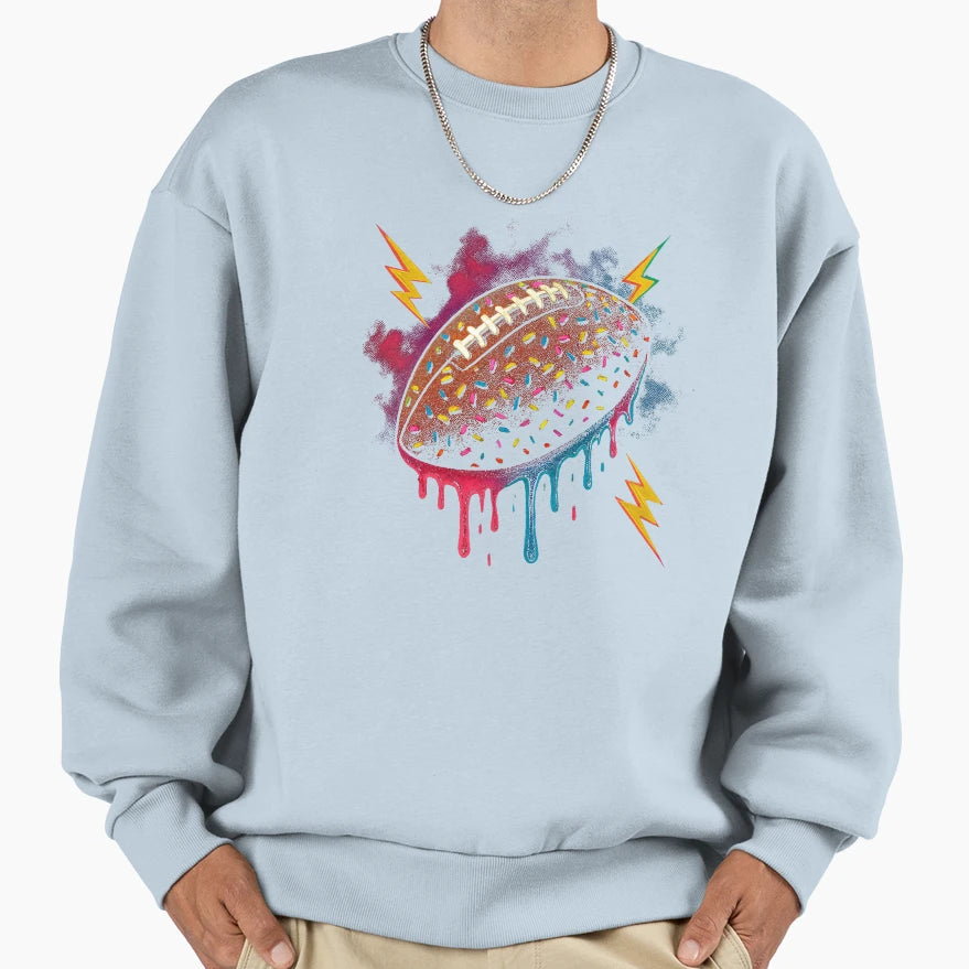 Football Drip Football Player Teen Sweatshirt - Novelty Apparel Men Women - T-Shirt, Sweatshirt, Hoodie