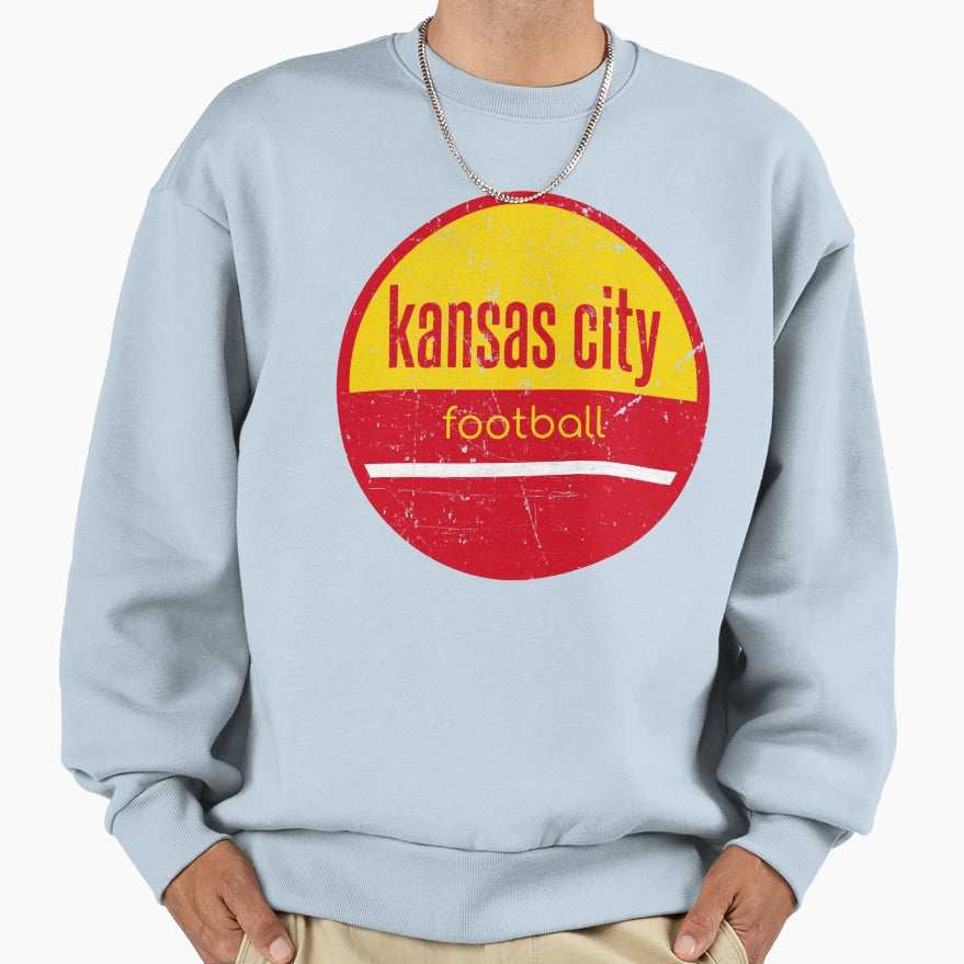 Kansas City Football Sweatshirt - Fun Novelty Design Men Women - T-Shirt, Sweatshirt, Hoodie