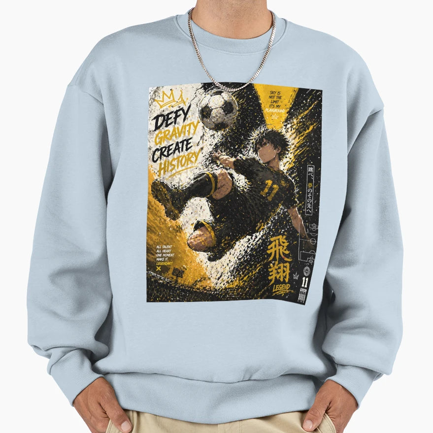 Football Hero Sweatshirt - Graphic Print Unisex - T-Shirt, Sweatshirt, Hoodie