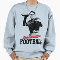 Quarterback Sweatshirt - Graphic Print Men Women - T-Shirt, Sweatshirt, Hoodie