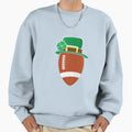 Football Leprechaun Lucky St Sweatshirt - Casual Everyday Wear Unisex - T-Shirt, Sweatshirt, Hoodie