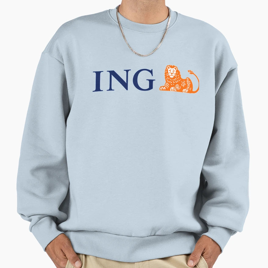 Ing Bank Sweatshirt - Minimalist Print Unisex - T-Shirt, Sweatshirt, Hoodie