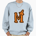 Letter M Simple Lazy Halloween Sweatshirt - Custom Art Print Men Women - T-Shirt, Sweatshirt, Hoodie