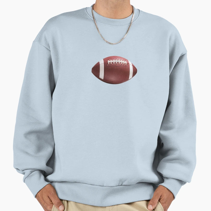 Just Football Sweatshirt - Trendy Graphic Men Women - T-Shirt, Sweatshirt, Hoodie