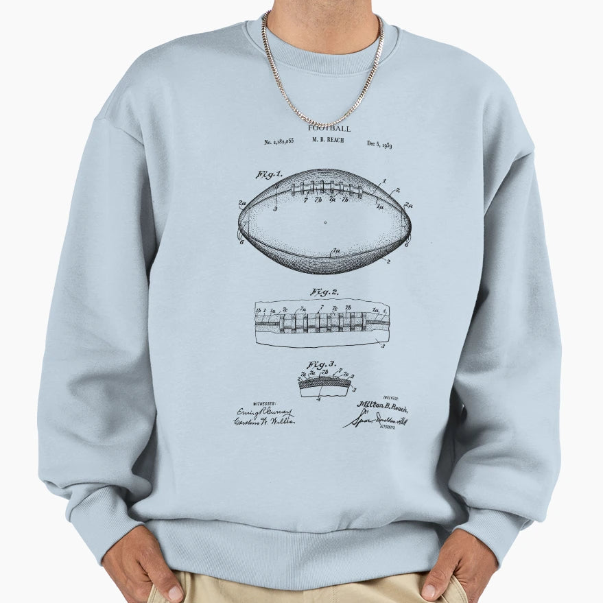 Patent Blueprint 1939 American Sweatshirt - Custom Art Print Men Women - T-Shirt, Sweatshirt, Hoodie