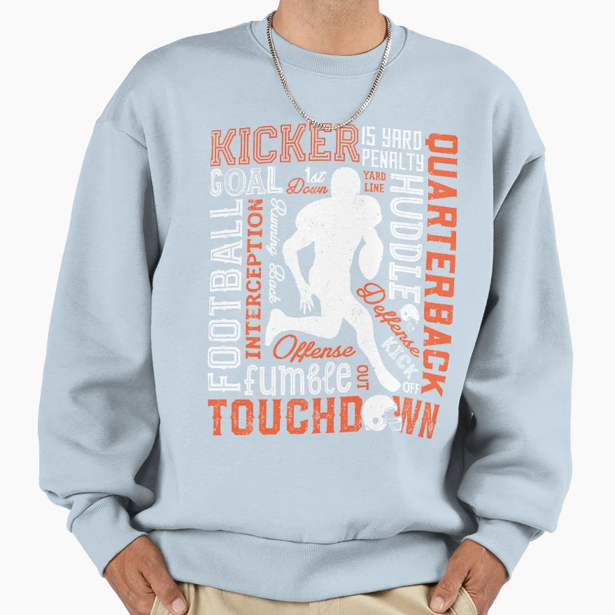 Football Football Lover Gift T-Shirt - Aesthetic Graphic Unisex - T-Shirt, Sweatshirt, Hoodie