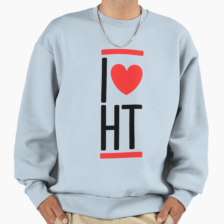 I Love Hardtail Sweatshirt - Trendy Graphic Men Women - T-Shirt, Sweatshirt, Hoodie