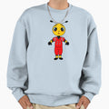 Bee Wearing Football Uniform Sweatshirt - Minimalist Print Men Women - T-Shirt, Sweatshirt, Hoodie