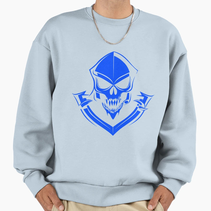 Skull Sweatshirt - Custom Art Print Unisex - T-Shirt, Sweatshirt, Hoodie
