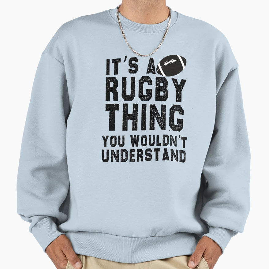 Funny American Football Its Sweatshirt - Casual Everyday Wear for Adults - T-Shirt, Sweatshirt, Hoodie