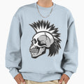 Punk Skull Sweatshirt - Novelty Apparel Men Women - T-Shirt, Sweatshirt, Hoodie