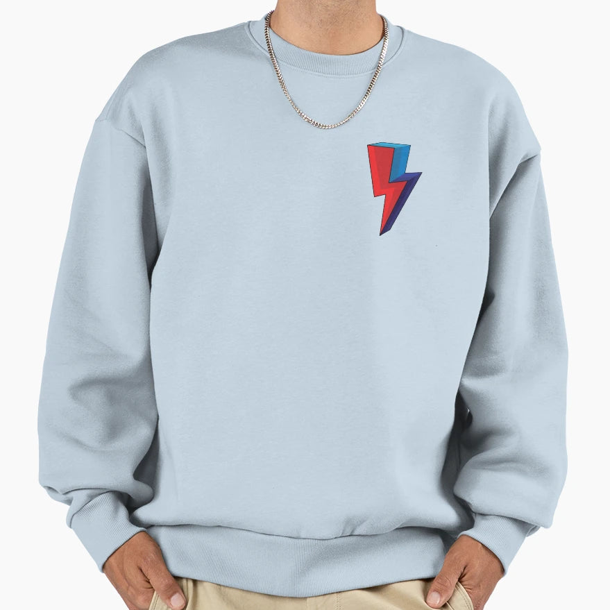 Bold Bolt Sweatshirt - Novelty Apparel Unisex - T-Shirt, Sweatshirt, Hoodie