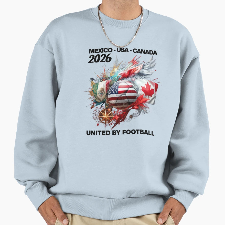 International Football Unity Mexico Sweatshirt - Unique Graphic Men Women - T-Shirt, Sweatshirt, Hoodie