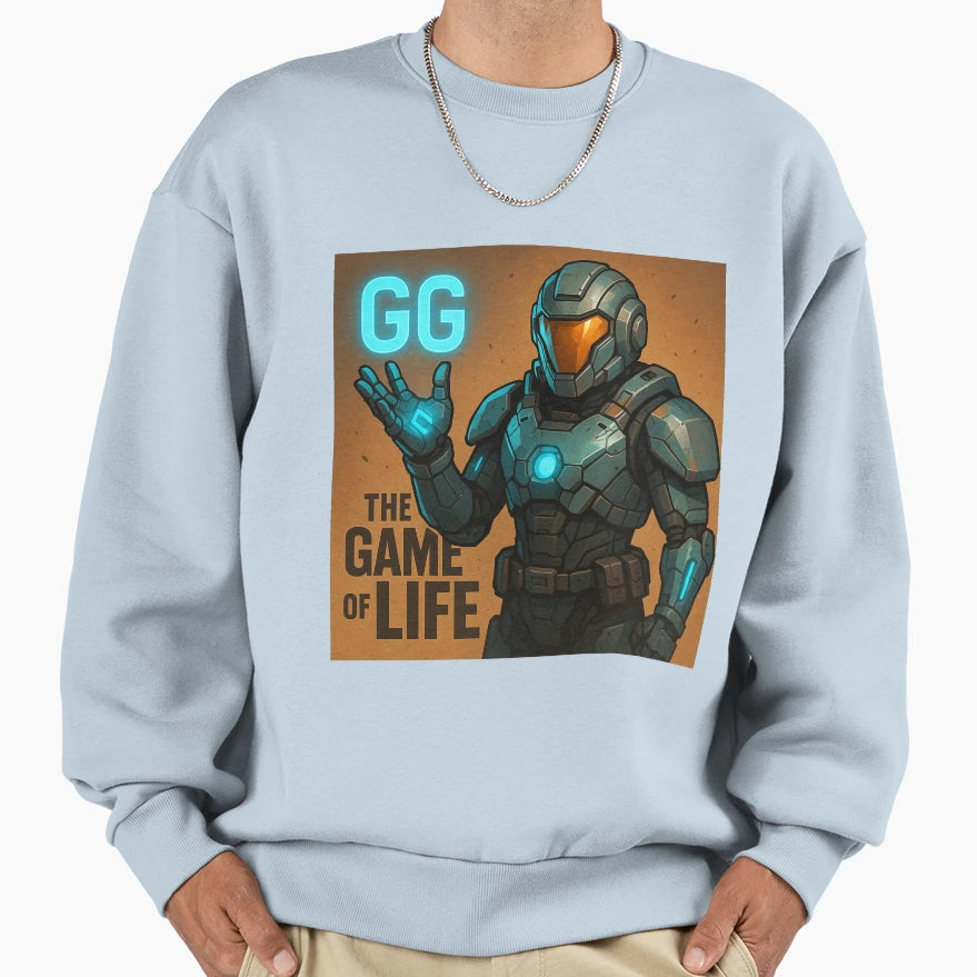 Game Life Gg Sweatshirt - Aesthetic Graphic Men Women - T-Shirt, Sweatshirt, Hoodie