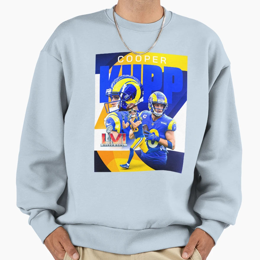 Cooper Kupp Sweatshirt - Aesthetic Graphic Men Women - T-Shirt, Sweatshirt, Hoodie