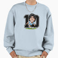 D10S Funny Caricature Diego God Sweatshirt - Trendy Graphic Men Women - T-Shirt, Sweatshirt, Hoodie