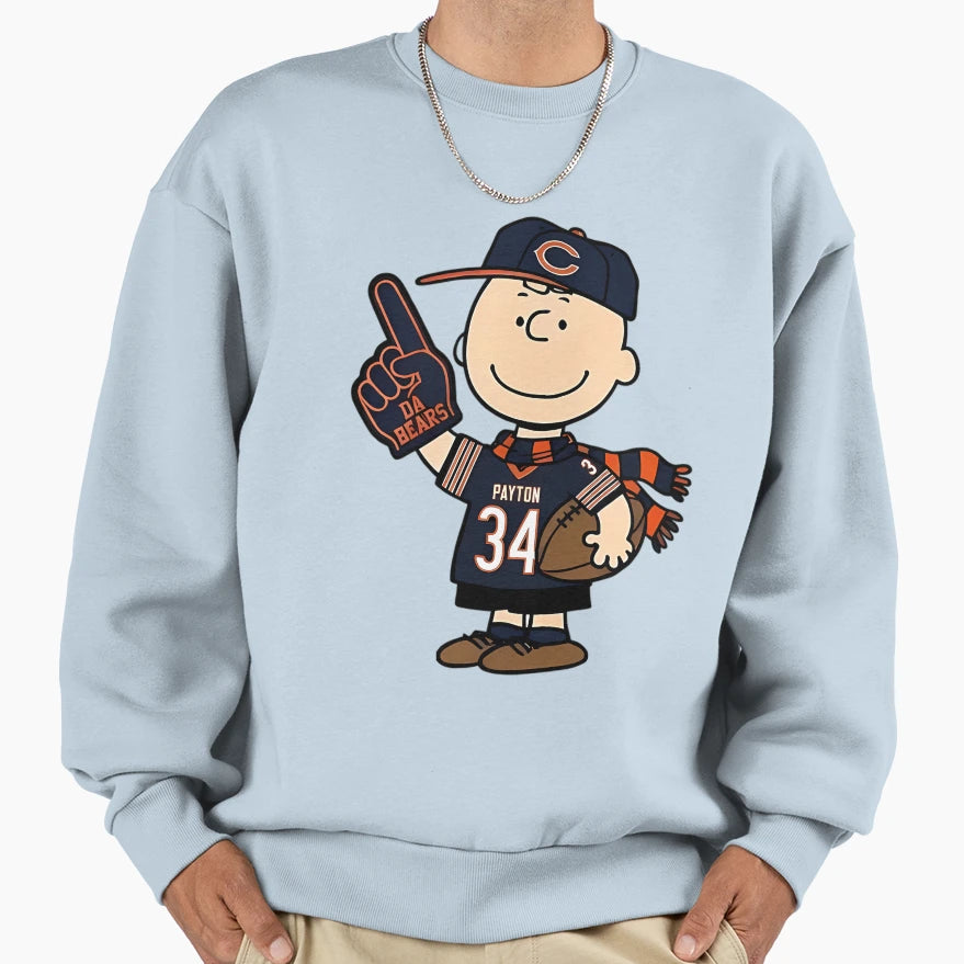 Snoopy Chicago Bears Sweatshirt - Streetwear Style for Adults - T-Shirt, Sweatshirt, Hoodie
