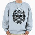 American Football Helmet Skull Sweatshirt - Streetwear Style for Adults - T-Shirt, Sweatshirt, Hoodie