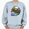 Comic Book Skull No Tears Sweatshirt - Graphic Print Unisex - T-Shirt, Sweatshirt, Hoodie