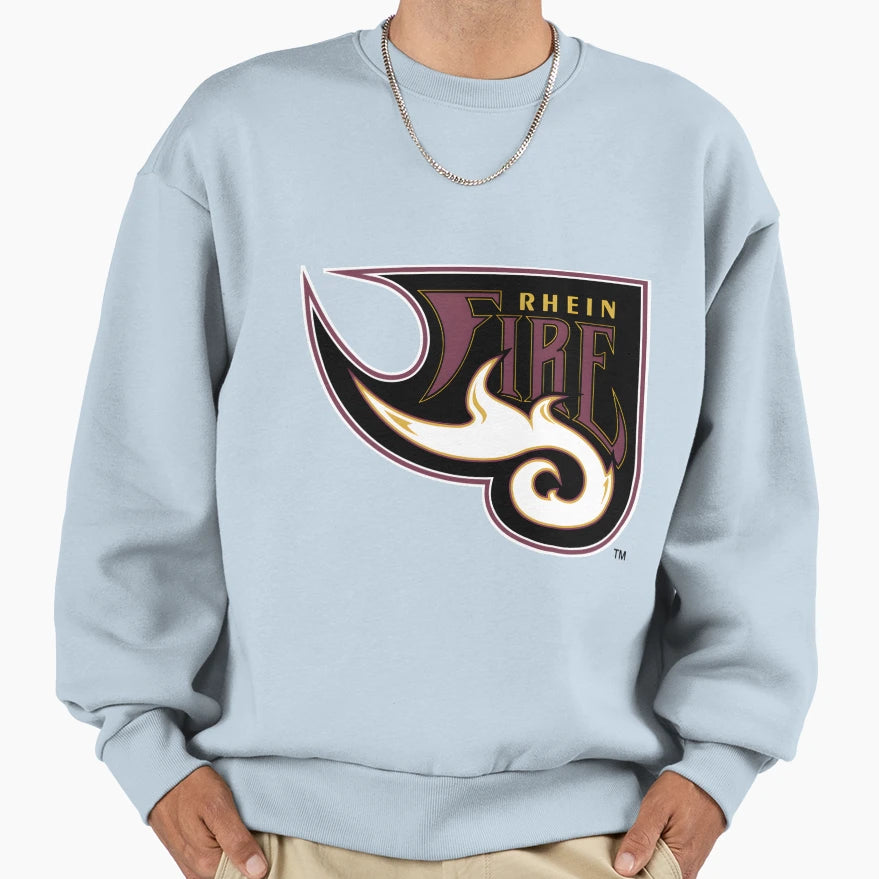 Rhein Fire Logo Sweatshirt - Aesthetic Graphic for Adults - T-Shirt, Sweatshirt, Hoodie