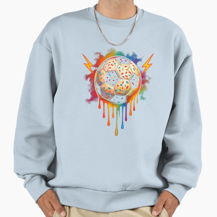 Soccer Drip Soccer Player Teen Sweatshirt - Unique Graphic Men Women - T-Shirt, Sweatshirt, Hoodie