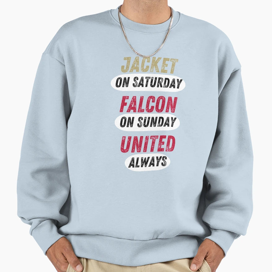 United Always Fan Jacket Sweatshirt - Aesthetic Graphic for Adults - T-Shirt, Sweatshirt, Hoodie