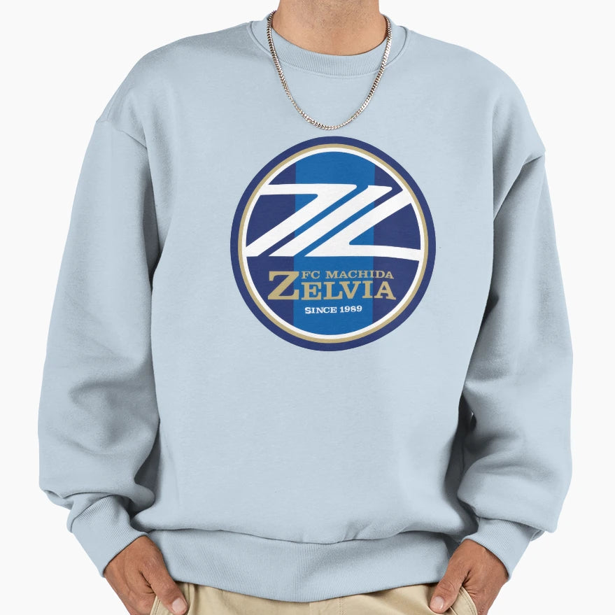 Machida Zelvia Crest Logo Sweatshirt - Trendy Graphic Men Women - T-Shirt, Sweatshirt, Hoodie