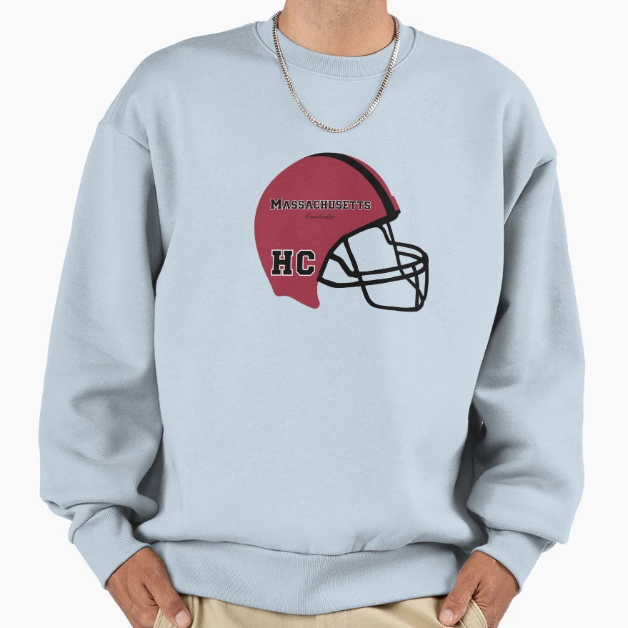 Cambridge Massachusetts Ma Football Sweatshirt - Trendy Graphic Unisex - T-Shirt, Sweatshirt, Hoodie