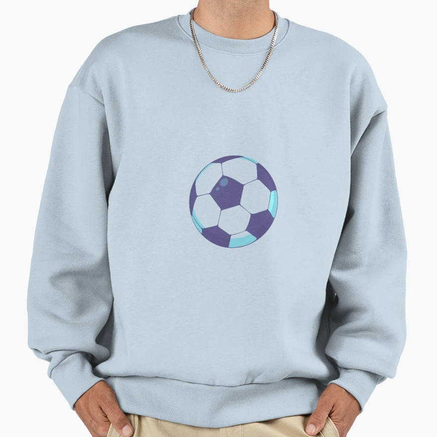 Soccer Ball Sweatshirt - Minimalist Print Unisex - T-Shirt, Sweatshirt, Hoodie