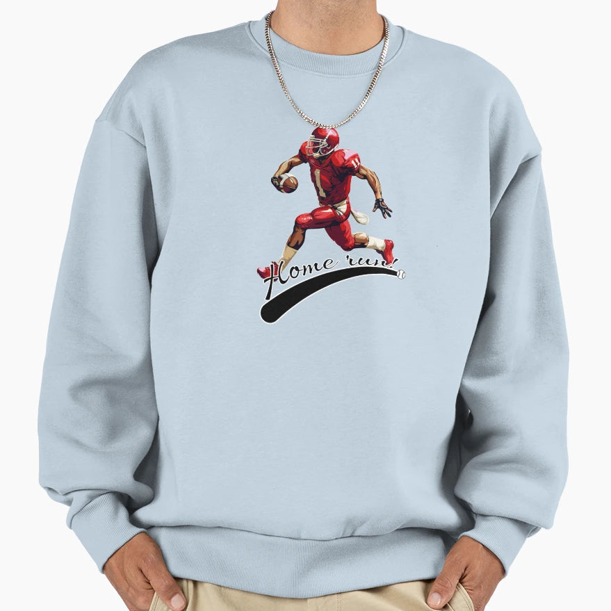 Home Run Sweatshirt - Unique Graphic Unisex - T-Shirt, Sweatshirt, Hoodie