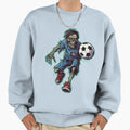 Zombie Football Player Zombies Sweatshirt - Aesthetic Graphic Unisex - T-Shirt, Sweatshirt, Hoodie