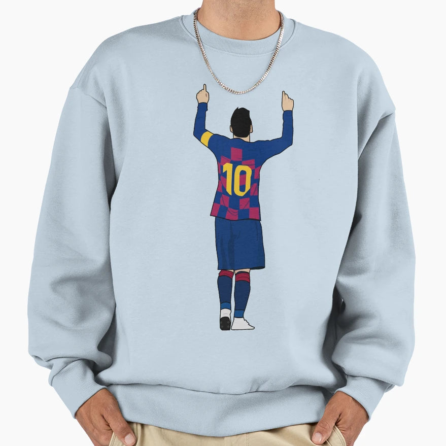 Messi Sweatshirt - Graphic Print Men Women - T-Shirt, Sweatshirt, Hoodie