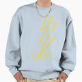 Flash Lightning Bolt Sweatshirt - Fun Novelty Design Men Women - T-Shirt, Sweatshirt, Hoodie