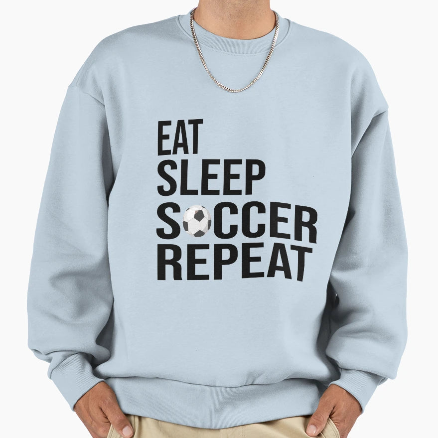 Funny Soccer Mom Game Day Fan Sport Sweatshirt - Graphic Print for Adults - T-Shirt, Sweatshirt, Hoodie
