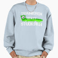 Exercise Instead Studying Ball Ball Sweatshirt - Trendy Graphic Men Women - T-Shirt, Sweatshirt, Hoodie