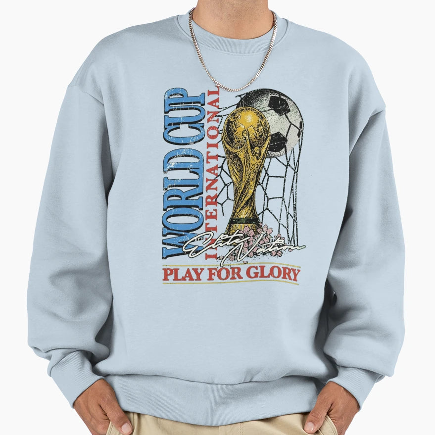 Fifa World Cup Sweatshirt - Custom Art Print Men Women - T-Shirt, Sweatshirt, Hoodie