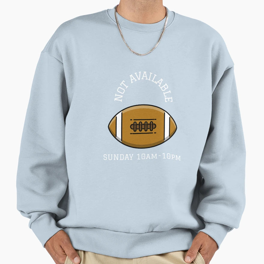 Football Fan Dad Gift Season Sweatshirt - Custom Art Print Men Women - T-Shirt, Sweatshirt, Hoodie