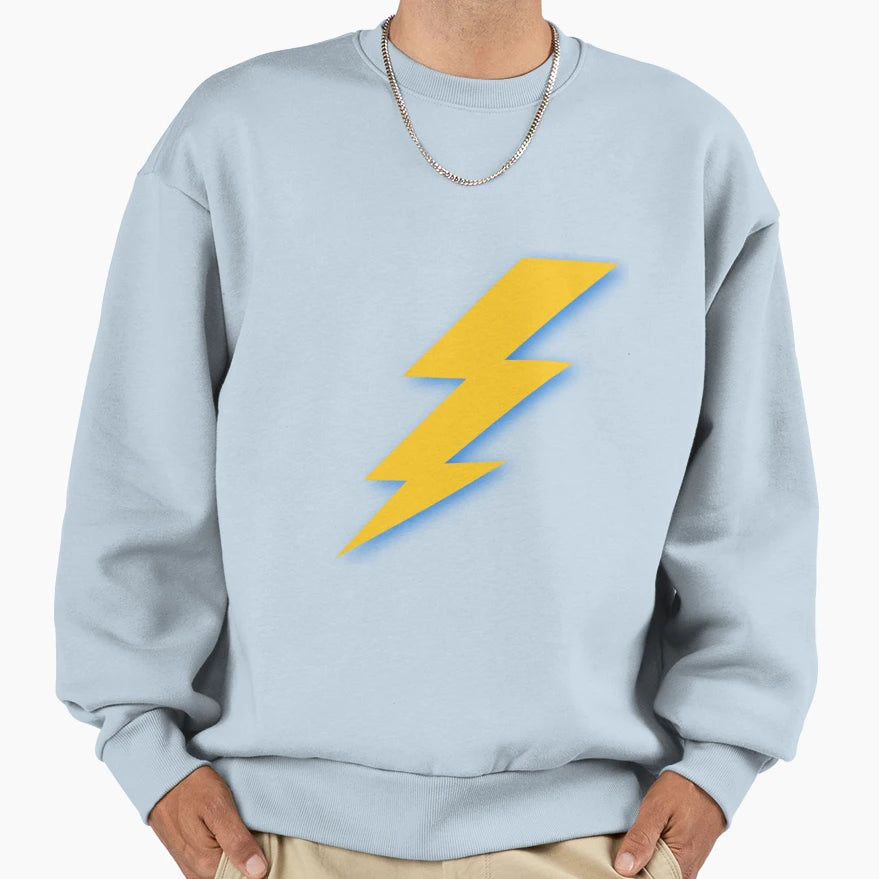 Bolt From Blue Sweatshirt - Trendy Graphic for Adults - T-Shirt, Sweatshirt, Hoodie
